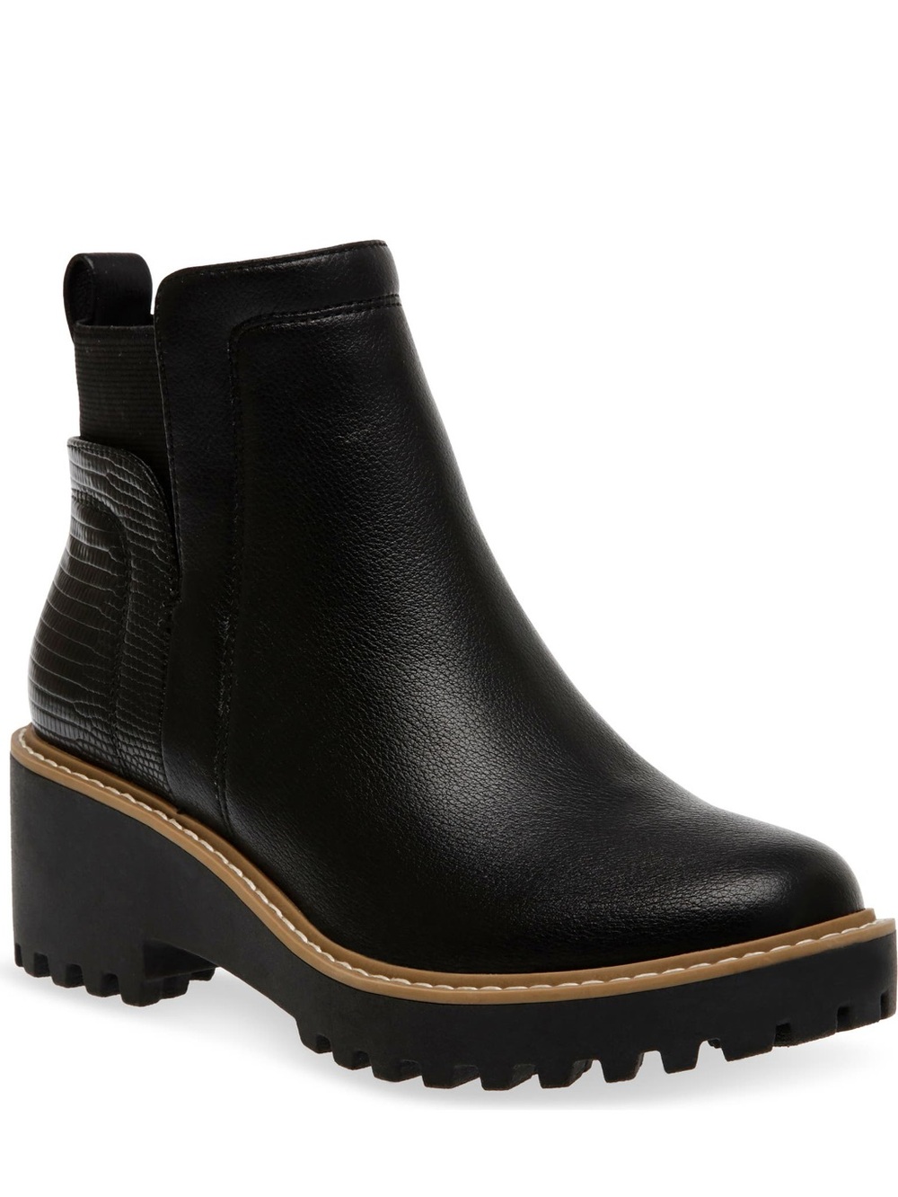 DV by Dolce Vita "Rielle" Wedge Lug Sole Chelsea Boots Women Size 9.5